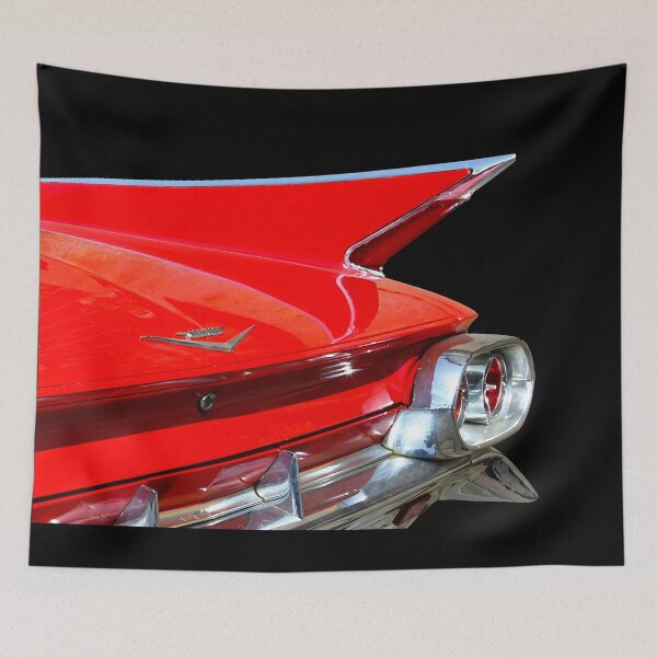 Item preview, 1961 Cadillac Coupe DeVille Tailfin designed and sold by Peter Kraaibeek | Generative Designs and Car Art.