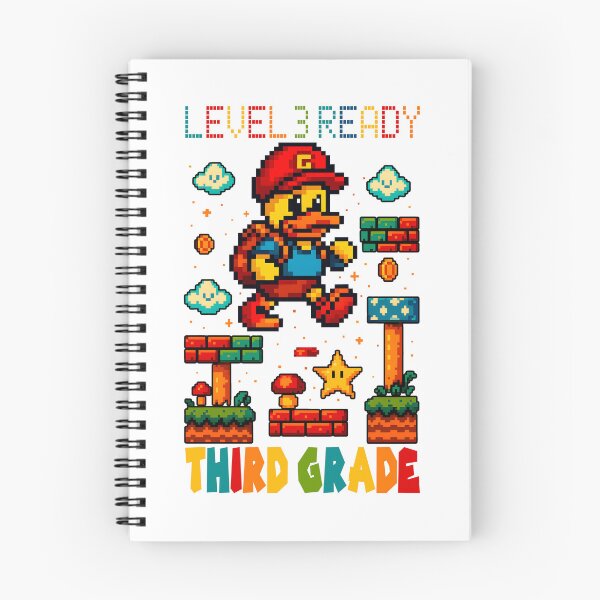 Item preview, Level 3 Ready Third Grade Gamer Pixel Art Colorful Back To School Design designed and sold by tigger shop.