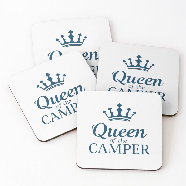 Item preview, Queen of the Camper, Camping Humor designed and sold by QuirkySpark.