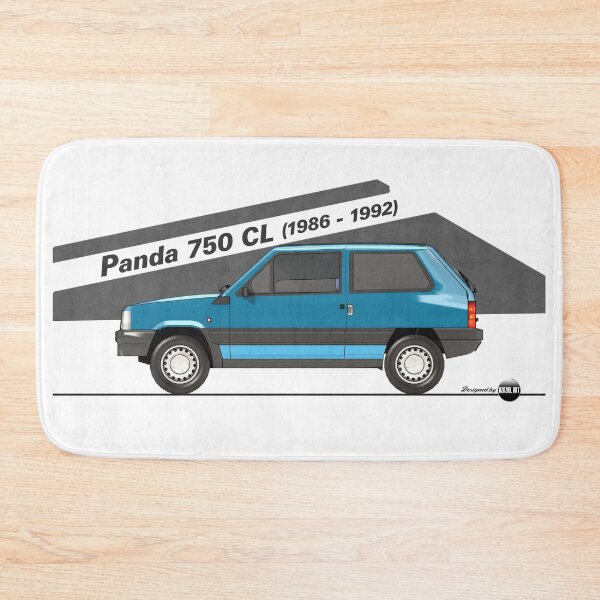 Item preview, Panda 750 CL - 1986 to 1992 (Blu Petrol Metallizzato) Minimal Icon of the 80s  designed and sold by Azaziel.