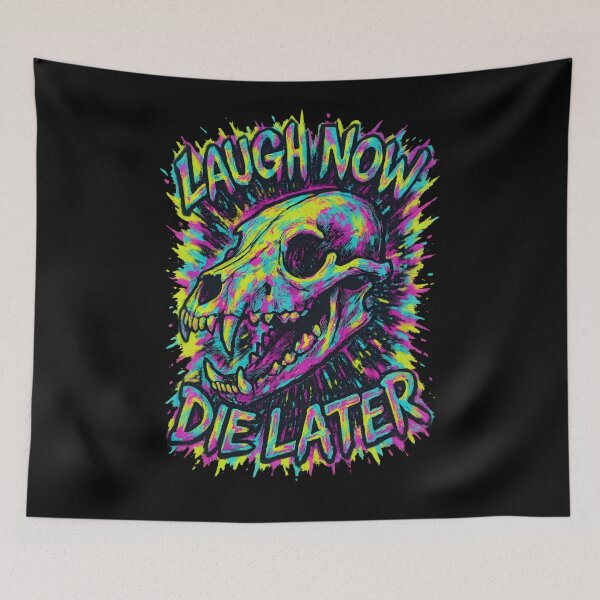 Item preview, Laugh Now Die Later designed and sold by Uglyandcute.