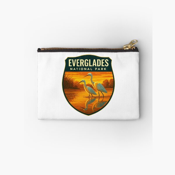 Item preview, Everglades National Park Retro Swamp Wildlife Sticker designed and sold by Ismeal Von.