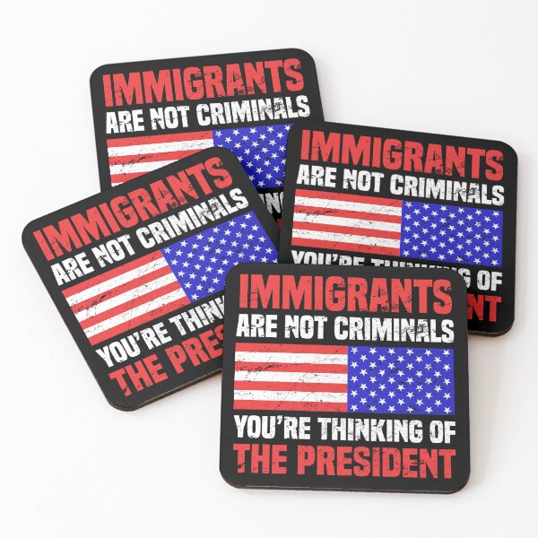Item preview, Immigrants Are Not Criminals designed and sold by thepixelgarden.