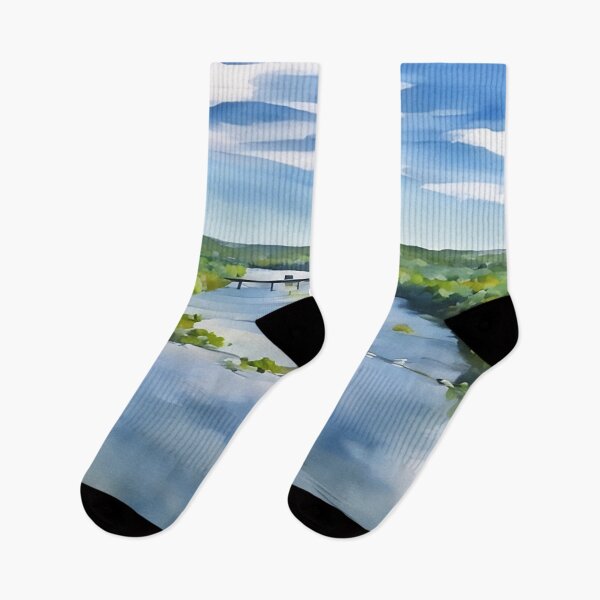 Item preview, Break in the River designed and sold by RCWatercolours.