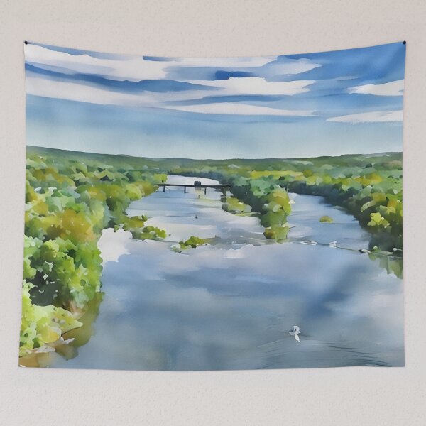 Item preview, Break in the River designed and sold by RCWatercolours.
