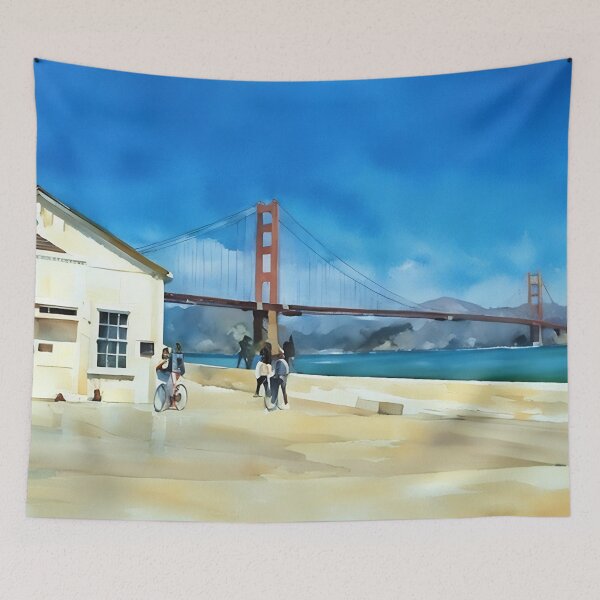 Item preview, Presidio Panorama designed and sold by RCWatercolours.