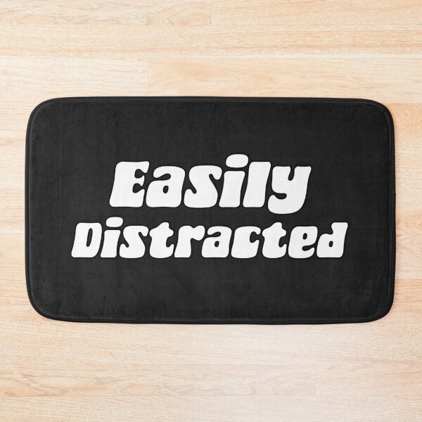 Item preview, Easily Distracted - ADHD designed and sold by Dopamine Glitch.