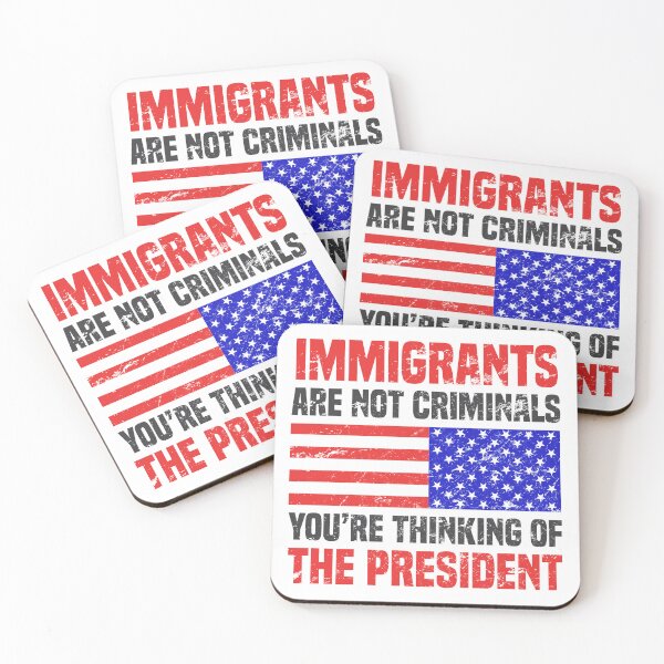 Item preview, Immigrants Are Not Criminals designed and sold by thepixelgarden.