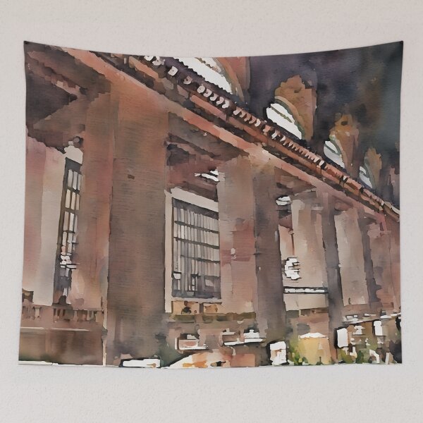 Item preview, Grand Central Columns designed and sold by RCWatercolours.