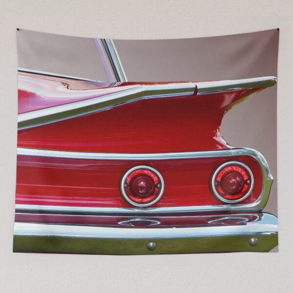 Item preview, 1960 Chevrolet Bel Air Tailfin designed and sold by Peter Kraaibeek | Generative Designs and Car Art.