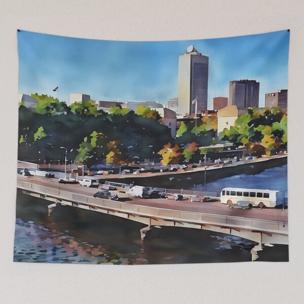 Item preview, Busy Bridge designed and sold by RCWatercolours.