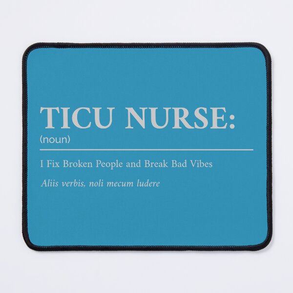 Item preview, TICU Nurse: I Fix Broken People and Break Bad Vibes designed and sold by CPTees57.