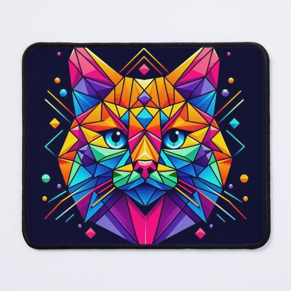 Item preview, Geometric cat designed and sold by Dogandesighn.
