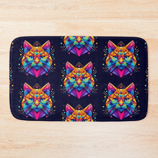 Item preview, Geometric cat designed and sold by Dogandesighn.