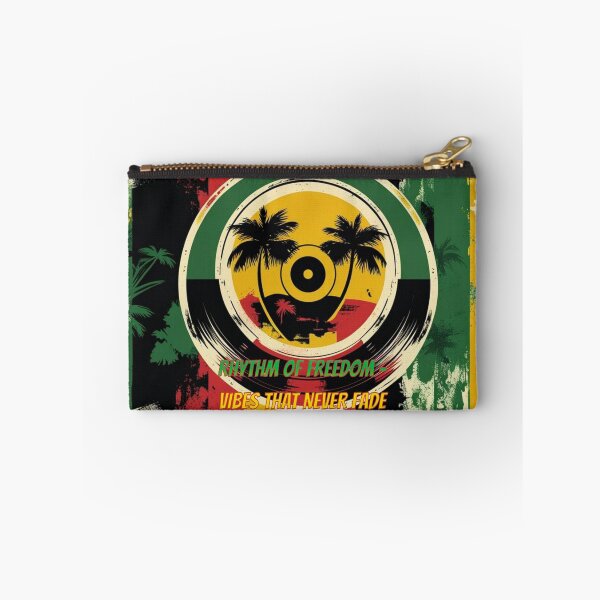 Item preview, Vibrant retro style with reggae colors and a message of freedom designed and sold by All Creative Designer.