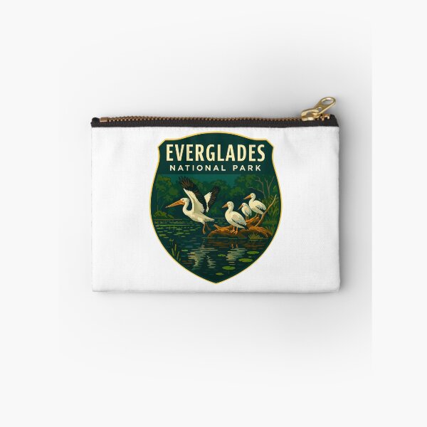 Item preview, Everglades National Park Retro Swamp Wildlife Sticker designed and sold by Ismeal Von.