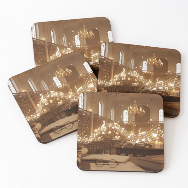 Item preview, Enchanted Library: Where Music Lives Among Ancient Books designed and sold by Koalangel.