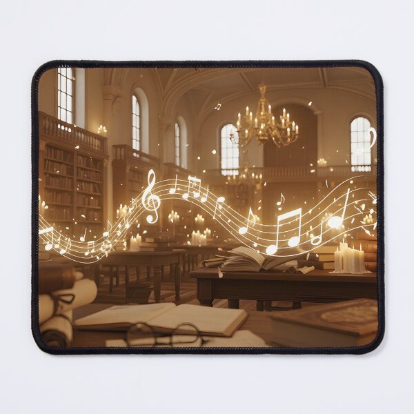 Item preview, Enchanted Library: Where Music Lives Among Ancient Books designed and sold by Koalangel.