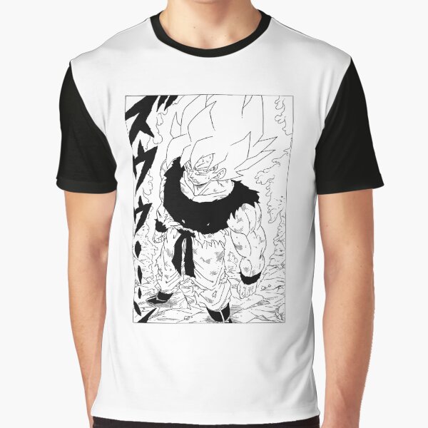 Item preview, Super Saiyan Goku Manga designed and sold by WeatherClues.