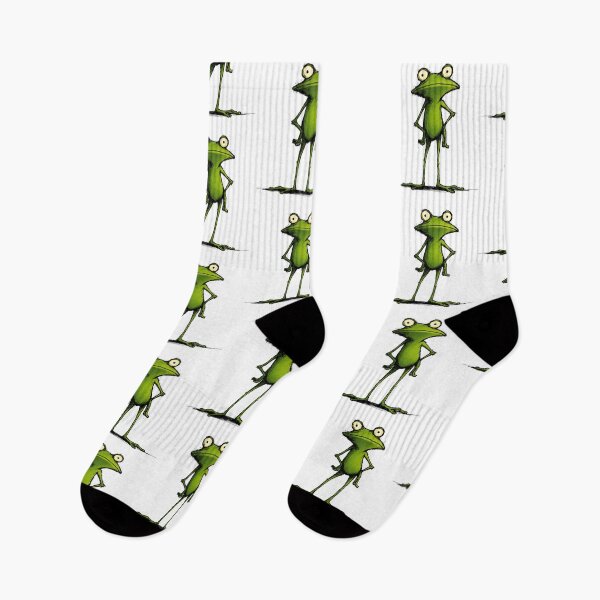 Item preview, Confident Frog – Judgy Minimal Meme Shirt designed and sold by WakaWakoStudio.