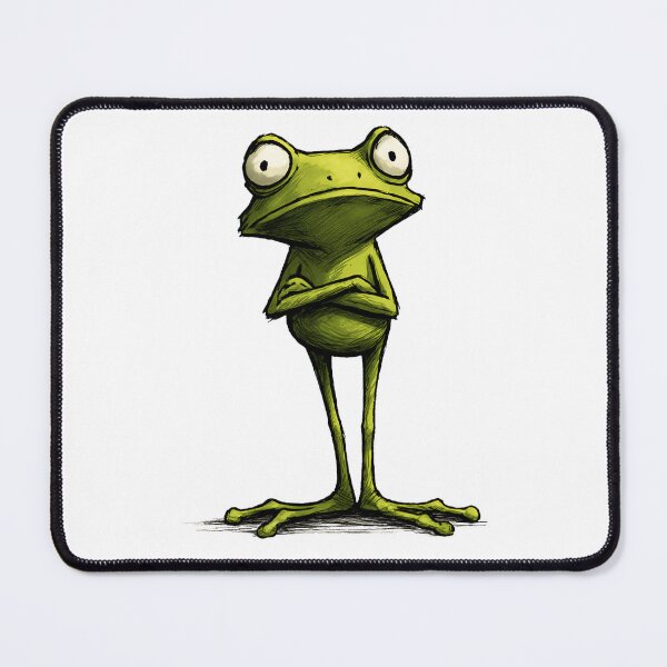 Item preview, Judgy Frog – Silent Sass Meme Style T-Shirt designed and sold by WakaWakoStudio.