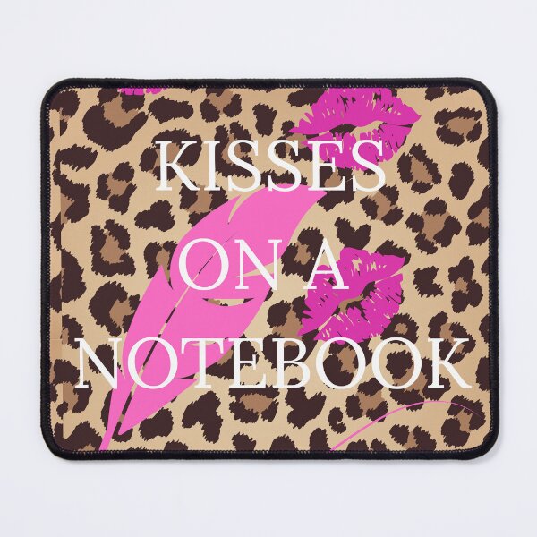 Item preview, kisses on a notebook font is lora designed and sold by builditdefendit.