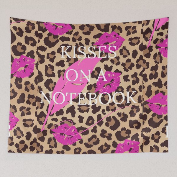 Item preview, kisses on a notebook font is lora designed and sold by builditdefendit.