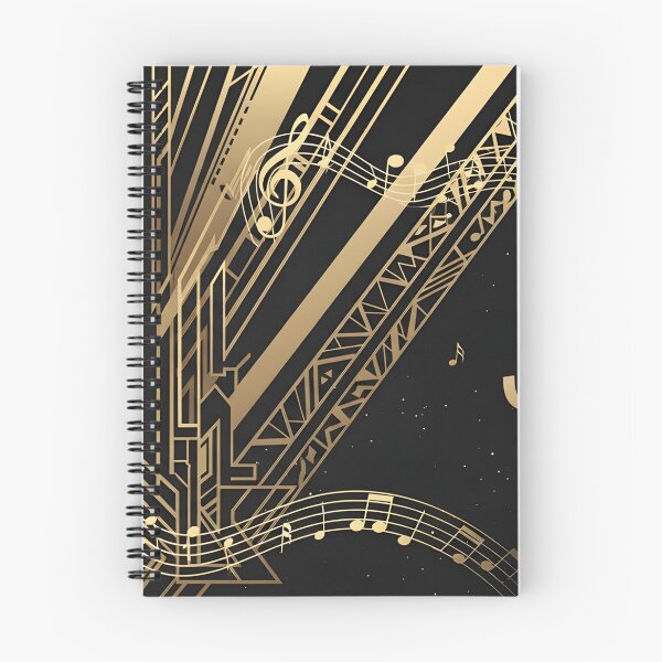 Item preview, 1920s Art Deco Jazz Club: Golden Age Musical Elegance designed and sold by Koalangel.