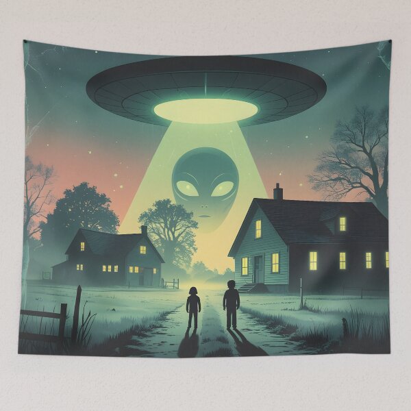 Item preview, The Visitors designed and sold by AlienInkvasion.