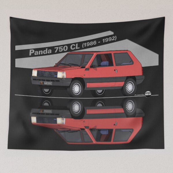 Item preview, Panda 750 CL - 1986 to 1992 (Rosso Corsa) From Alps to Groceries designed and sold by Azaziel.
