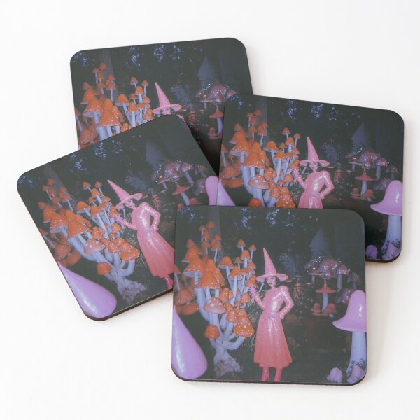 Item preview, SURREAL ART STYLE | Halloween Pink Glitter Witch Aesthetic  designed and sold by Two Otters Co.