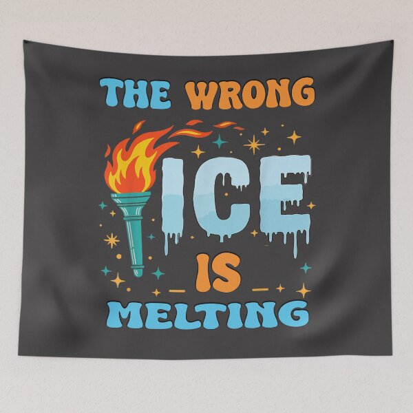 Item preview, the wrong ice is melting | Abolish ICE , designed and sold by waikibi ⭐⭐⭐⭐⭐.