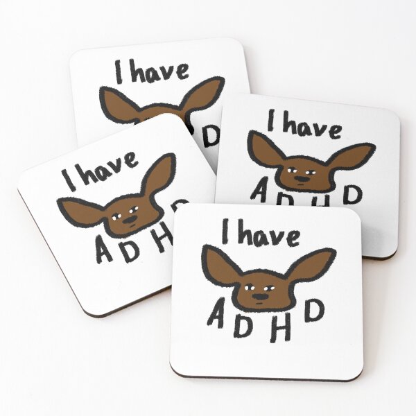 Item preview, ADHD deer designed and sold by fishilx.