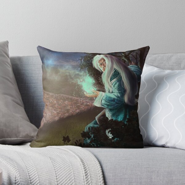Keeper of Secrets Throw Pillow