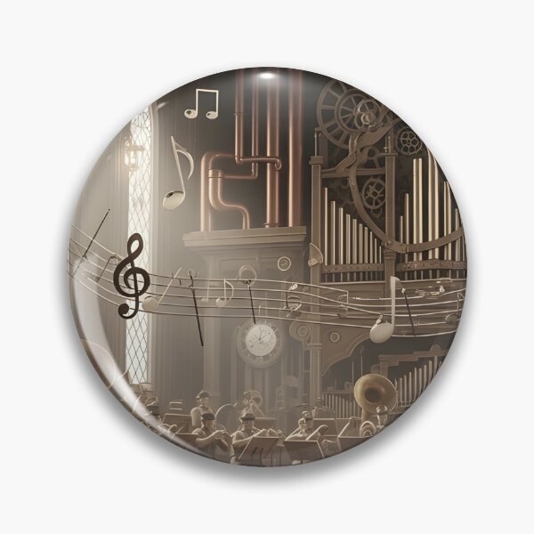 Item preview, Steampunk Symphony: The Clockwork Orchestra Hall designed and sold by Koalangel.