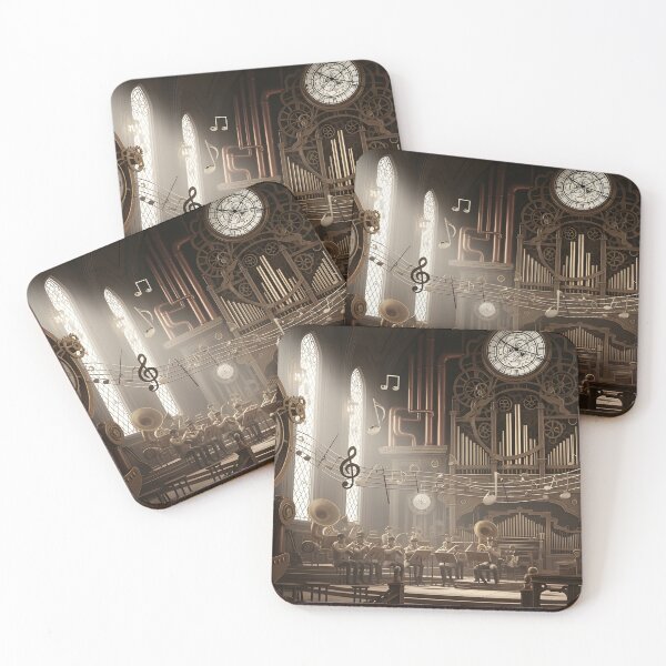 Item preview, Steampunk Symphony: The Clockwork Orchestra Hall designed and sold by Koalangel.