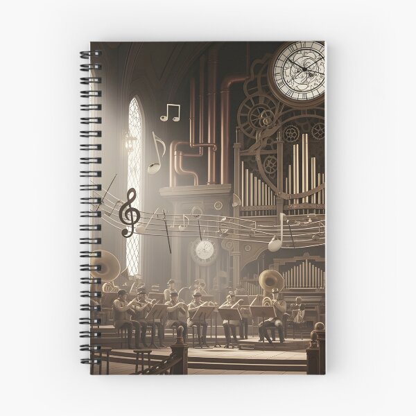 Item preview, Steampunk Symphony: The Clockwork Orchestra Hall designed and sold by Koalangel.