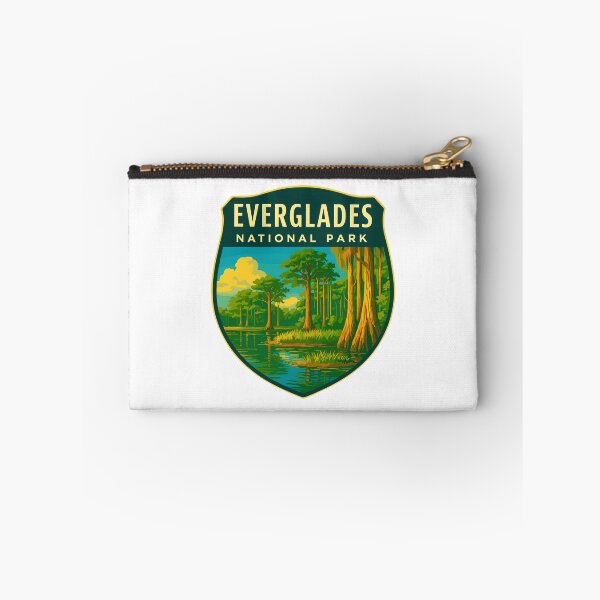 Item preview, Everglades National Park Retro Swamp Wildlife Sticker designed and sold by Ismeal Von.