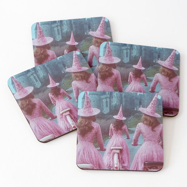 Item preview, SURREAL ART STYLE | Halloween Pink Glitter Witch Aesthetic  designed and sold by Two Otters Co.