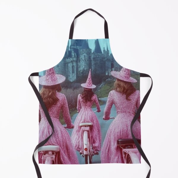 Item preview, SURREAL ART STYLE | Halloween Pink Glitter Witch Aesthetic designed and sold by Two Otters Co.