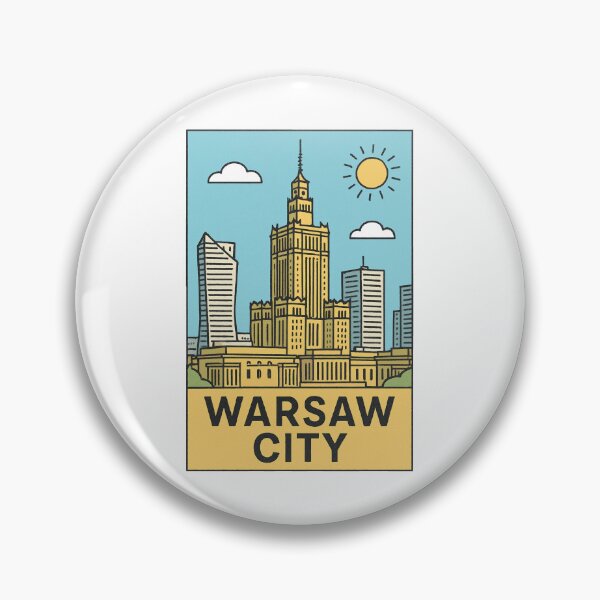 Item preview, Warsaw City designed and sold by FreshArtFusion.