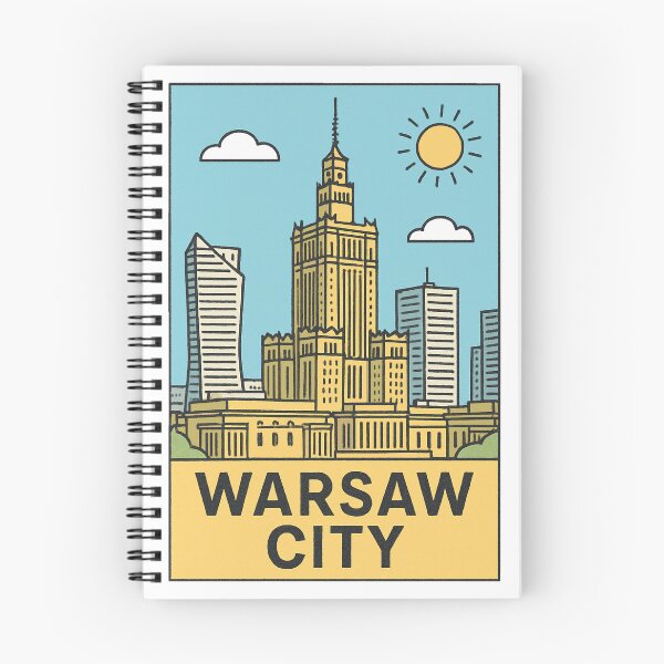 Item preview, Warsaw City designed and sold by FreshArtFusion.