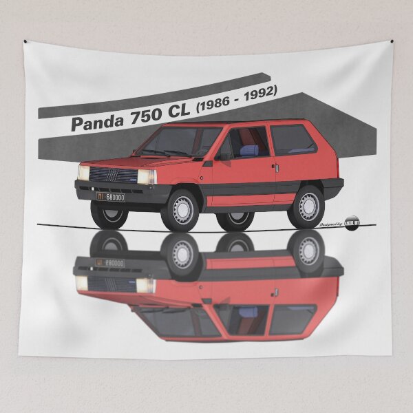 Item preview, Panda 750 CL - 1986 to 1992 (Rosso Corsa) From Alps to Groceries designed and sold by Azaziel.
