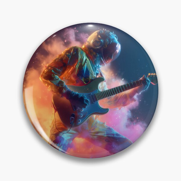 Item preview, Shred the Stars – Astronaut Guitar Hero in Space designed and sold by WakaWakoStudio.