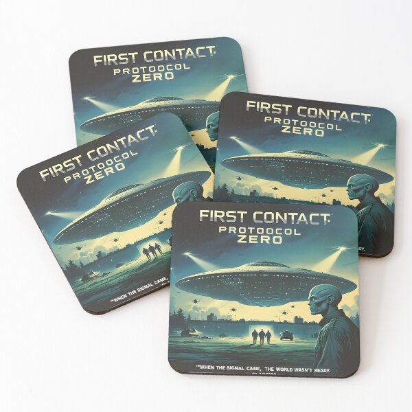 Item preview, First Contact: Protocol Zero designed and sold by AlienInkvasion.