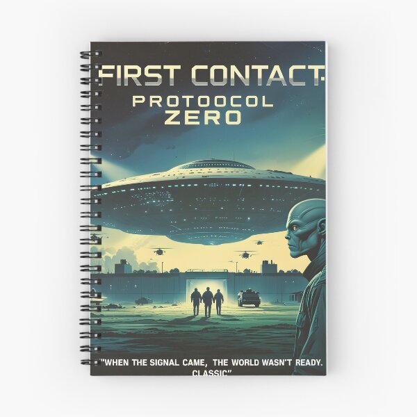 Item preview, First Contact: Protocol Zero designed and sold by AlienInkvasion.