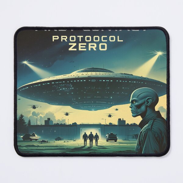 Item preview, First Contact: Protocol Zero designed and sold by AlienInkvasion.