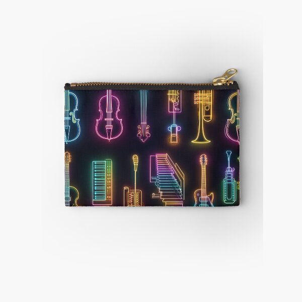 Item preview, Neon Music Instruments Collection – Glowing Line Art of Jazz & Classical designed and sold by WakaWakoStudio.