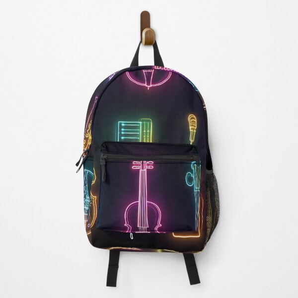 Item preview, Neon Music Instruments Collection – Glowing Line Art of Jazz & Classical designed and sold by WakaWakoStudio.