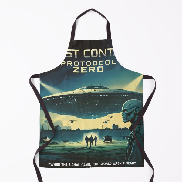 Item preview, First Contact: Protocol Zero designed and sold by AlienInkvasion.